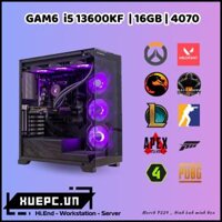 BỘ MÁY TÍNH GAM6 i5 13600KF | 16GB | NVIDIA RTX 4070