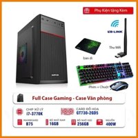 Bộ Máy Tính Gaming, Văn phòng i7-3770K, RAM 16GB, Main B75, SSD 256GB, Card GT730-2GD5 - Tặng phím chuột