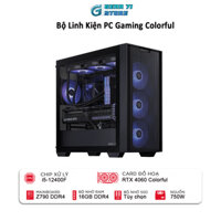 Bộ máy tính Gaming (i5-12400F/RTX 4060/Main Z790 DDR4/Ram 16GB DDR4/Nguồn 750W) - Bảo hành 36 tháng