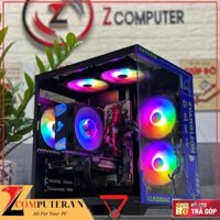 BỘ MÁY TÍNH H510M-K/I5 11400F/RAM 16GB/SSD 256GB/VGA GTX1660TI 6GB ZOTAC/500W/TẢN KHÍ/CASE BỂ CÁ KÈM 5 FAN LED