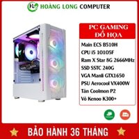 Bộ Máy Tính PC Gaming CORE I3 10105F | RAM 8G | GTX 1650 4G | SSD 250G Hoàng Long Computer