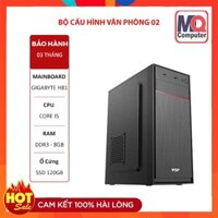 Bộ Máy Tính PC Văn Phòng, Học Online, Làm Việc Online H81 + I5 4th + Ram 8GB + SSD 120GB BẢO HÀNH 12 THÁNG