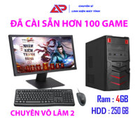 Bộ máy tính Ram 4GB ổ cứng 250GB Bảo hành 3 tháng