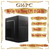 Bộ Máy Tính Văn Phòng Chiến Game Nhẹ Core i5 4590, Ram 8Gb, Main H81