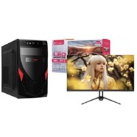 Bộ máy tính văn phòng Core i5-6600/T-Wolf H110/DDR4 8GB/SSD 256GB/PSU 350w/LCD 24”/ Case văn phòng/Chuột phím văn phòng