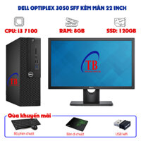 Bộ Máy Tính Văn Phòng Để Bàn Dell Core i3 7100 | 8GB | 128GB