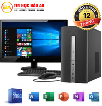 Bộ máy tính văn phòng H310 i3 8100/ 4GB/ 120GB/ 500GB – 20inch