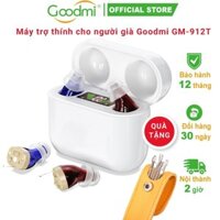 Bộ Máy Trợ Thính 2 Tai Cho Người Già Điếc Nặng Goodmi GM-912T