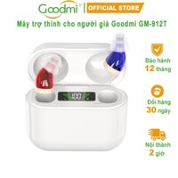 Bộ Máy Trợ Thính 2 Tai Cho Người Già Điếc Nặng Goodmi GM-912T