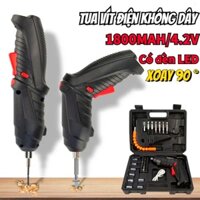 Bộ Máy Vặn Vít Mini 2 Chiều 47 Món Đa Năng Pin Sạc Lithium Siêu Tiện Lợi