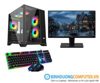Bộ máy vi tính Gaming CPU Intel i5 4590 - Ram 8GB - SSD 256GB - VGA GT730 - ViewSonic 22inch