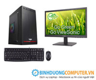Bộ máy vi tính văn phòng CPU Intel i5 4590 - Ram 8GB - SSD 120GB - ViewSonic 19inch