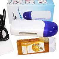 Bộ Máy Wax Lông Depilatory Heater + Sáp Mật Ong Tặng 7 Tờ Giấy Wax