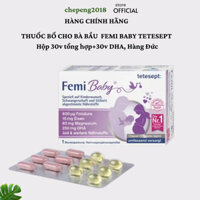 Bổ mẹ Bầu FEMI BABY TETESEPT hàng Đức, 60v