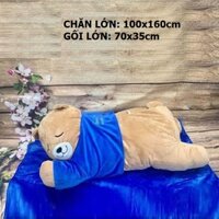 bộ mền gối ngủ văn phòng loại lớn - bộ mền gối ngủ văn phòng