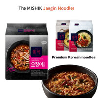 Bộ mì MISHIK Jangin (4 gói) * Mì Hàn Quốc cao cấp * Nhẹ / Cay / Cực cay / Mực Ramen / Bibim Noodle
