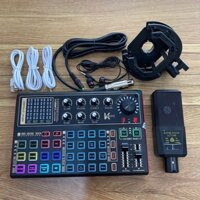 Bộ mic giá rẻ chuyên hát thu âm livestream Mic LCT240 Kèm Sound Card K300 BẢN MỚI NHẤT.