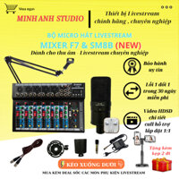 Bộ Mic Hát | Bàn Mixer YAMAHA F7-MB & Mic TAKSTAR SM8B Phiên Bản Mới Chính Hãng Chất Lượng Chuyên Dùng Thu Âm Livestream