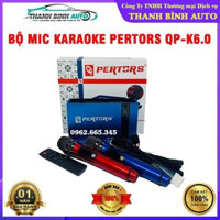 Bộ Mic Hát Karaoke Amly DSP Liền Micro Pertors QP-K6.0 Trên Xe Hơi