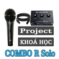Bộ Mic Hát Live - Thu Âm COMBO R Solo - PHÒNG THU VIỆT