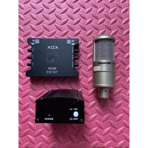 Bộ mic hát thu âm PC K200-KS108