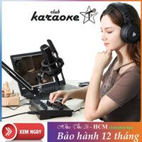 Bộ Mic Livestream LGT240 Hát Karaoke Thu Âm Trên Sound Card X5 Lọc Âm Tốt