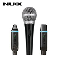 Bộ Mic, Micro không dây, Mic Bundle  - Nux B-3 Plus (B3 Plus) - 2.4GHz wireless thu phát tín hiệu không dây, Pin sạc