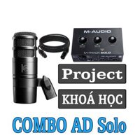 Bộ Mic Thu Âm Podcast Bộ Hát Live - Thu Âm COMBO AD Solo - PHÒNG THU VIỆT