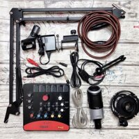 Bộ mic thu âm takstar PC-K320 icon upod pro chân dế dây live stream MA2 thoải mái hát karaoke và livestream