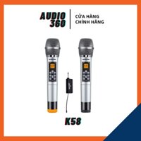 Bộ micro Karaoke không dây Sertong SER-K58 - Chính Hãng - Bảo hành 12 tháng