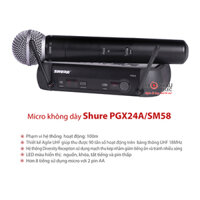 Bộ micro không dây Shure PGX24A/SM58