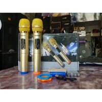 Bộ Micro không dây Zansong S28A: 02 Micro, Micro dùng cho mọi loa và Amply Karaoke...
