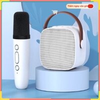 Bộ Micro loa bluetooth 2in1 hỗ trợ giảng dạy Karaoke Mini Ngoài Trời KTV Cardioid 🔈🔈