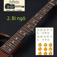 Bộ miếng dán khảm cần Đàn Và Trang Trí Họa Tiết 14 Mẫu- Khảm Đàn Cho Guitar Ukulele Nhạc cụ