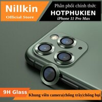 Bộ miếng dán kính cường lực bảo vệ Camera cho iPhone 11 Pro / 11 Pro Max hiệu Nillkin CLRFilm mang  lại khả năng chụp hình sắc nét full HD (độ cứng 9H chống trầy chống chụi & vân tay bảo vệ toàn diện)  - Phân phối bởi Hotphukien [bonus]
