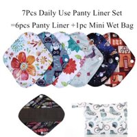 Bộ Miếng Lót Vệ Sinh Bằng Vải Than Tre Tiện Lợi