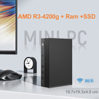 Bộ mini pc itx AMD 4200g giá rẻ, làm việc, chơi game mượt mà