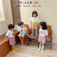 Bộ MINKYMOM Cộc Tay Cho Bé🎀Họa Tiết TRÁI CÂY🎀bộ cộc tay thun lạnh cho bé,body đùi HÀNG CÓ SẴN SLL