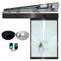 Bộ mở cửa tự động dạng trượt cho cửa kính 300kg Powertech PSG