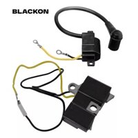 Bộ mô-đun cuộn dây đánh lửa OEM BLACKON, Bộ 2 phụ kiện Bugi, Phụ tùng cưa xích bền Bộ cuộn dây đánh lửa loại cũ cho máy cưa xích Husqvarna 61 66 162 266 501516201