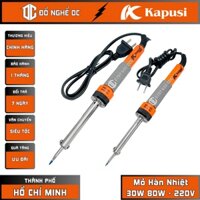 Bộ Mỏ Hàn Nhiệt, Mỏ Hàn Chì, Mỏ Hàn Thiếc 30W 80W - 220V K-9038 Kapusi Nhật Bản, làm kim loại cứng, hàn thiết bị điện-SG