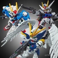 Bộ mô hình Bandai Gundam phiên bản Q SDEX SD Red Astray Wing Unicorn Strike Freedom Gundam