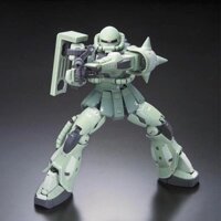Bộ mô hình Bandai Gundam RG 04 1/144 Zaku sản xuất hàng loạt 2 MS-06F Zaku xanh trong kho
