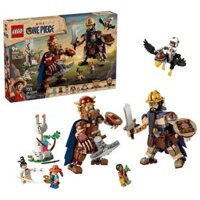 Bộ Mô hình Đại Chiến Người Khổng Lồ Ở Little Garden LEGO One Piece #75644