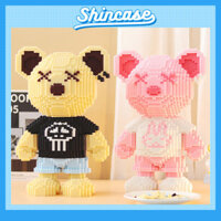 Bộ Mô Hình Đồ Chơi Lego Lắp Ráp Xếp Hình 3D Cao Cấp Nhân Vật Hoạt Hình Gấu Dễ Thương - Phát Triển Kỹ Năng, Sáng Tạo