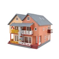 Bộ mô hình gỗ sở thích Youngmodeler – Nhà đậu phộng (Nhà song công) Mô hình lắp ráp DIY