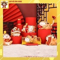 Bộ mô hình Hổ phong thủy trang trí ban phát tài lộc