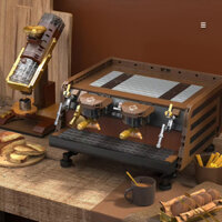 Bộ Mô Hình Lắp Ráp Máy Pha Cà Phê Trang Trí