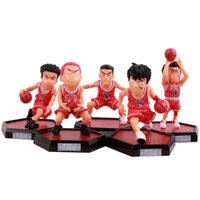 Bộ Mô Hình SlamDunk Shohoku Áo Đỏ Cao 9cm 5 mẫu Siêu Cute - Mô Hình SlamDunk Giá Rẻ