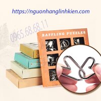 Bộ mở khóa trí tuệ, giảm căng thẳng mệt mỏi, phát triển tư duy tốt Đồ chơi IQ cho trẻ em